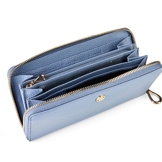 Esquire Alexandria Portfel Ochrona RFID Skórzany 19 cm