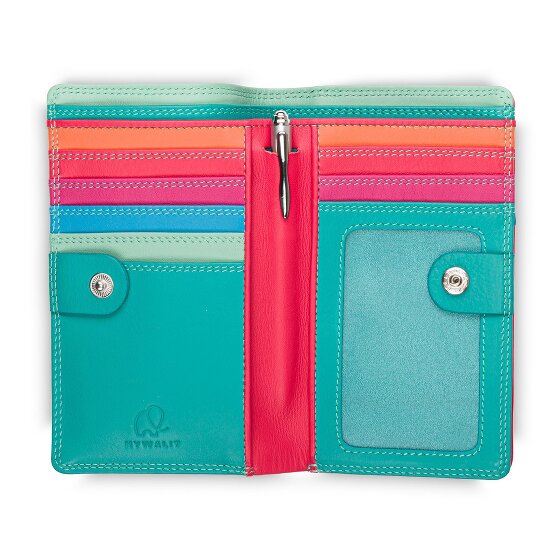 Mywalit Portfel Ochrona RFID Skórzany 8 cm