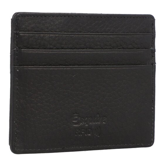 Esquire Etui na karty kredytowe Oslo Texas RFID Skóra 9,5 cm
