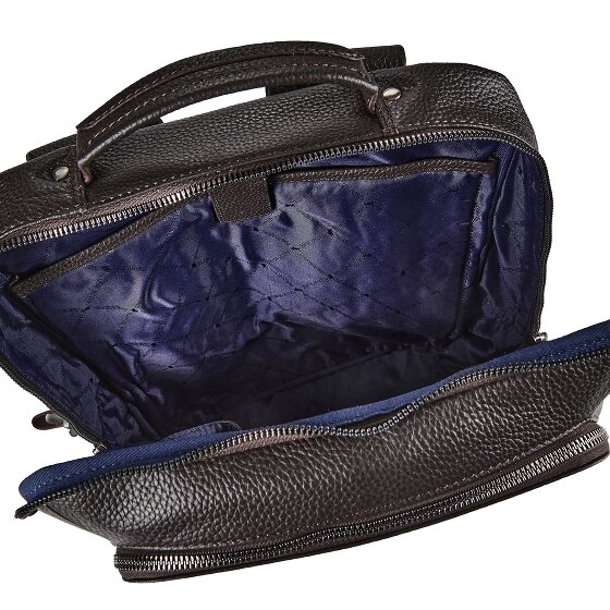 Braun Büffel Novara Plecak biznesowy Skóra 40 cm Komora na laptopa