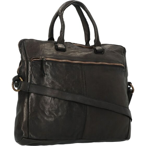 Harold's Skórzana torba Submarine 38 cm z przegrodą na laptopa