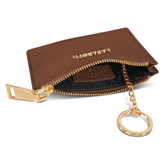 Lazarotti Bologna Leather Portfel z kluczem Skórzany 11.5 cm