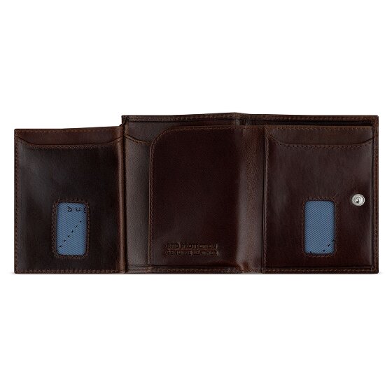 bugatti Secure Slim Portfel Ochrona RFID Skórzany 8 cm