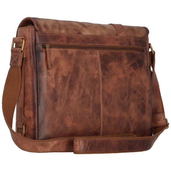 Greenland Nature Mascu & Line Skórzana torba na ramię 30 cm