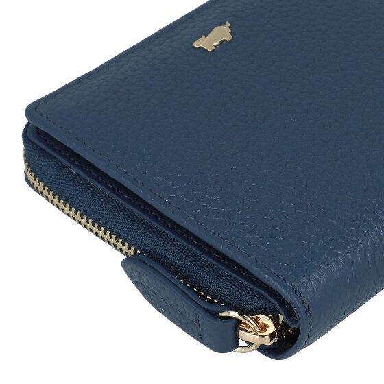 Braun Büffel Asti Portfel Ochrona RFID Skóra 10 cm