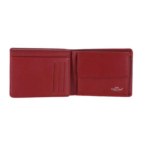 Golden Head Polo Portfel Ochrona RFID Skóra 12 cm