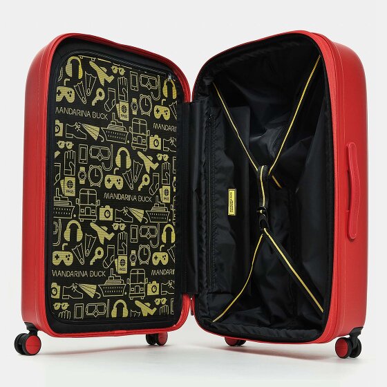 Mandarina Duck Logoduck + 4 kółka Walizka L 75 cm