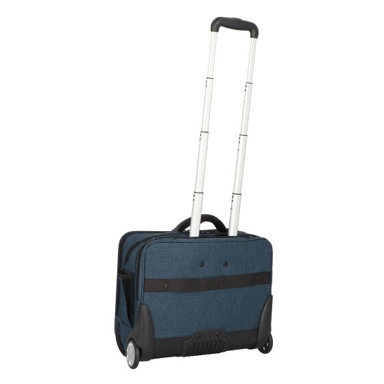 Dermata 2 kółka Walizka biznesowy 46 cm Komora na laptopa