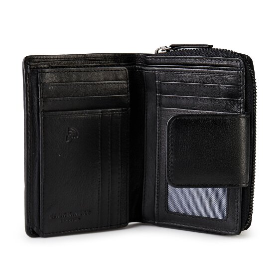 Jack Kinsky Livorno 511 Portfel Ochrona RFID Skórzany 9.5 cm