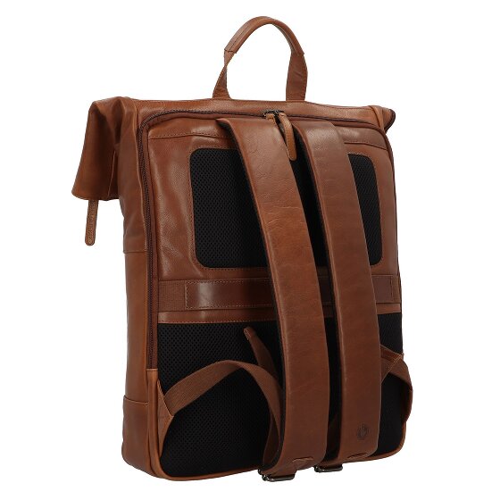 Greenburry Vintage Plecak Skóra 43 cm Komora na laptopa