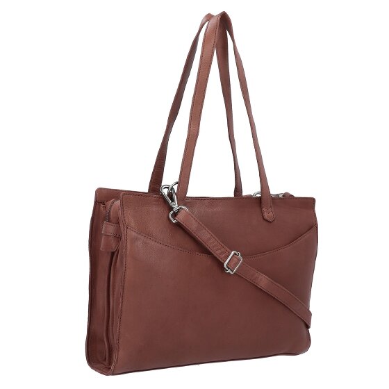 Cowboysbag Cow Crust Elston Torba na ramię Skórzany 34 cm