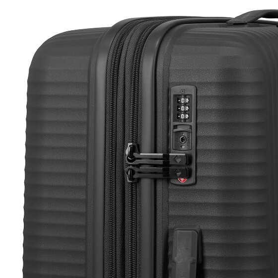 Travelite Air Stripe 4 kółka Zestaw walizek 3-części z funkcją poszerzenia