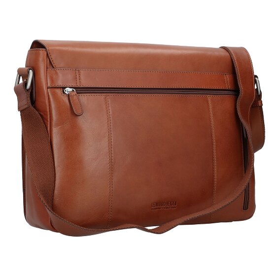 Leonhard Heyden Cambridge Messenger Leather 38 cm przegroda na laptopa