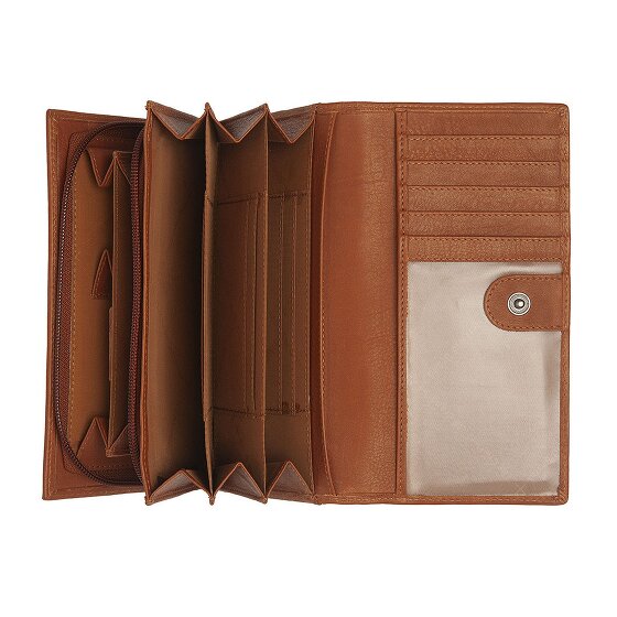 The Chesterfield Brand Valetta Portfel Ochrona RFID Skórzany 18 cm