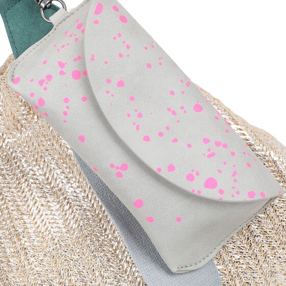 Fritzi aus Preußen Limited Painted Straw Torba na ramię 43 cm