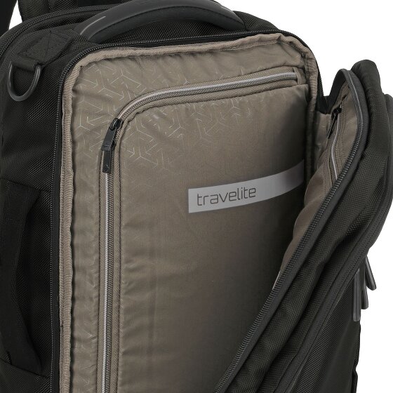 Travelite Crosslite Torba lotnicza 40 cm Komora na laptopa z plisą rozprężną