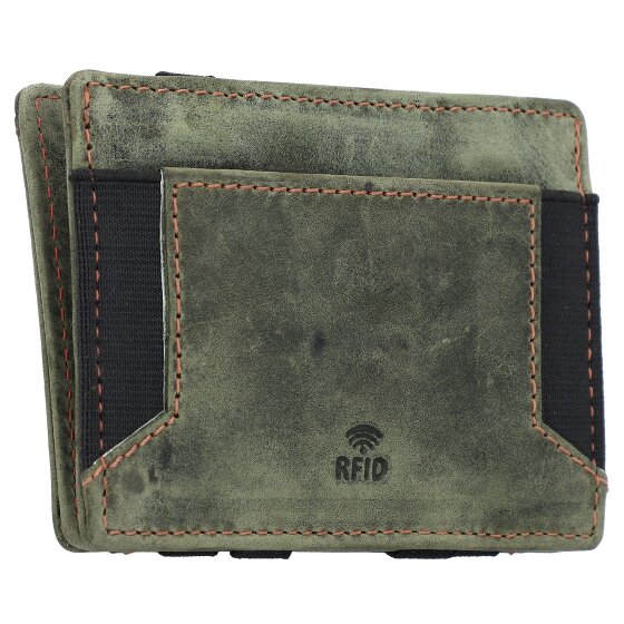 Greenburry Vintage Magic Wallet RFID Leather 10 cm