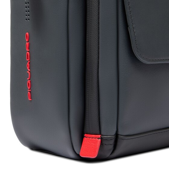 Piquadro Urban Posłaniec Ochrona RFID Skórzany 35 cm Komora na laptopa