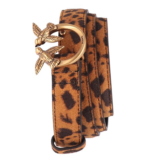 PINKO Love Berry Pas Skórzany