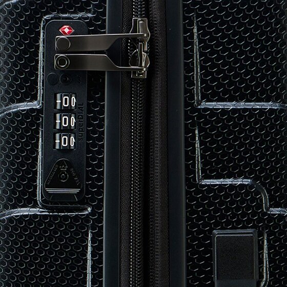 Echolac Exo 4 kółka Walizka 75 cm z plisą rozprężną