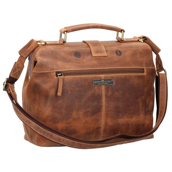 Greenburry Vintage Handbag Leather 32 cm