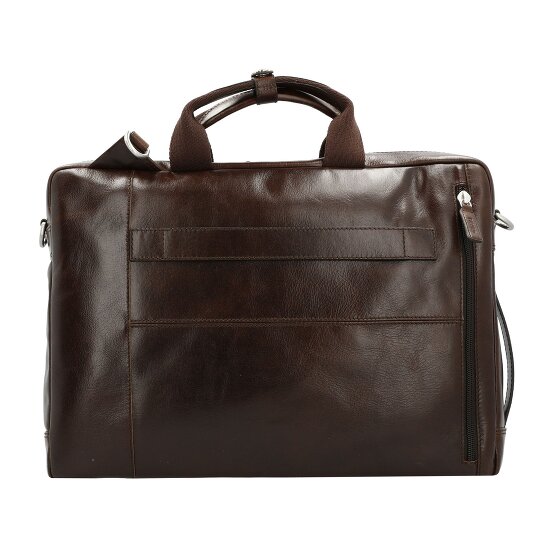 Picard Buddy Briefcase Messenger Skórzany 42 cm Komora na laptopa