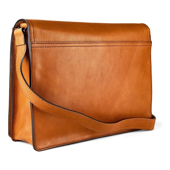 The Bridge Leone Briefcase Messenger Skóra 35 cm Komora na laptopa