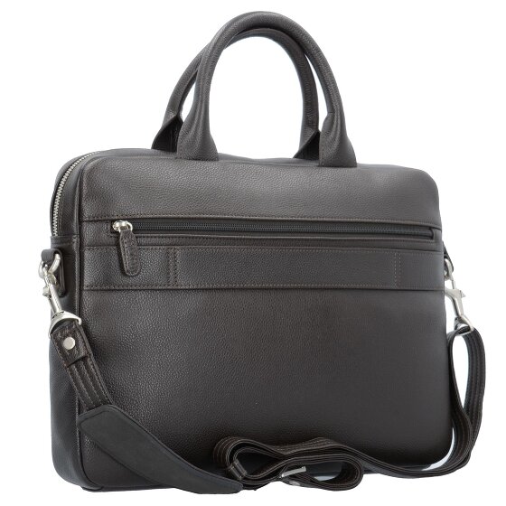 Picard Skórzana aktówka Milano 38 cm z przegrodą na laptopa