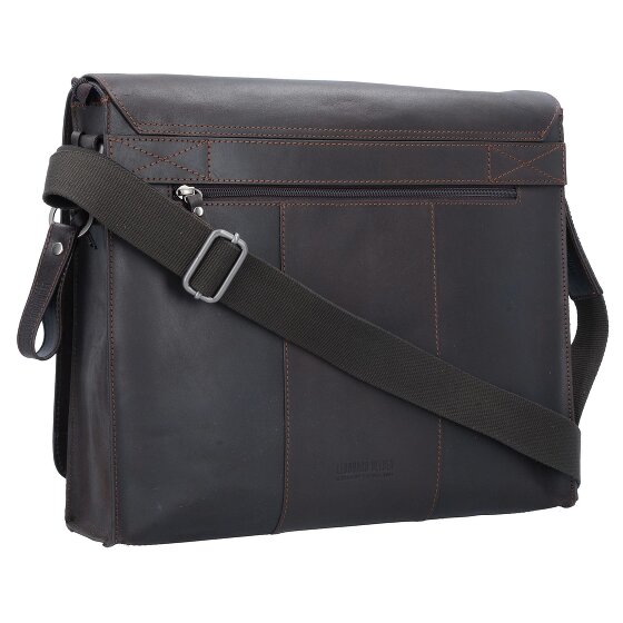 Leonhard Heyden Skórzana torba na ramię Dakota 38 cm