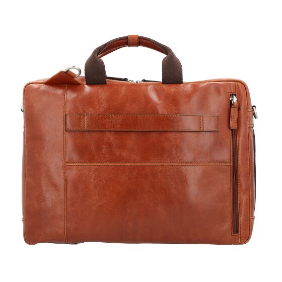 Picard Buddy Briefcase Messenger Skórzany 42 cm Komora na laptopa