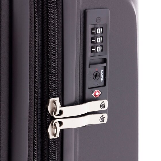 Gladiator 5000 4 kółka Walizka kabinowy 55 cm z plisą rozprężną