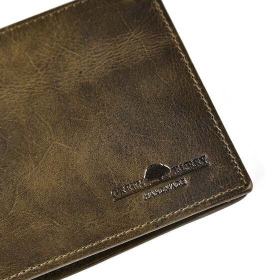 Greenburry Newport Portfel Ochrona RFID Skóra 12 cm