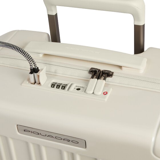 Piquadro PQ-Light Wózek kabinowy 4-kołowy 55 cm