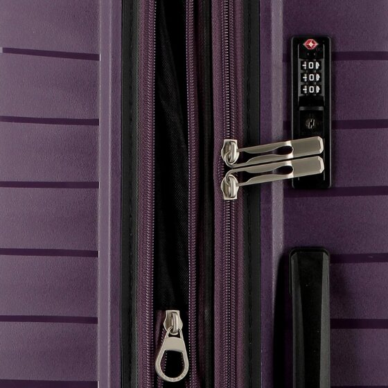 Jump Xwave 4 kółka Walizka kabinowy 55 cm z plisą rozprężną