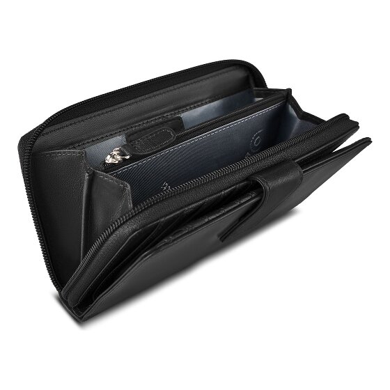 bugatti Valencia Portfel Ochrona RFID Skóra 19 cm