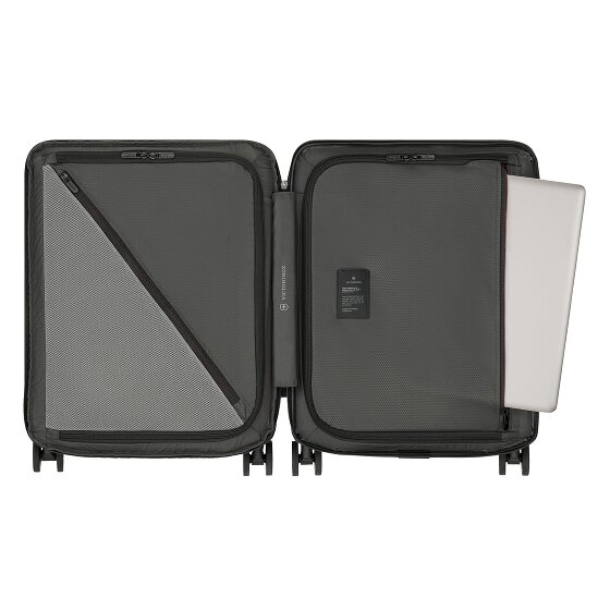 Victorinox Airox Advanced 4 kółka Walizka kabinowy S 55 cm Komora na laptopa z plisą rozprężną