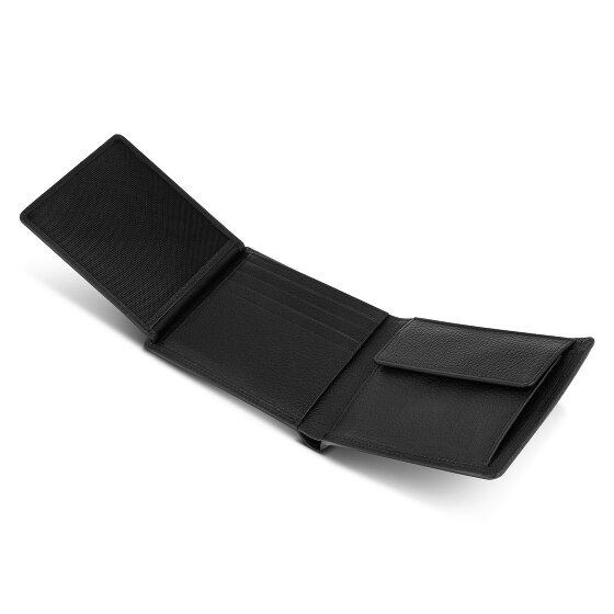 Redolz Leather Essentials QF portfel RFID skórzany rozkładany 12 cm