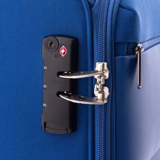 Gladiator 3700 4 kółka Walizka kabinowy 55 cm z plisą rozprężną