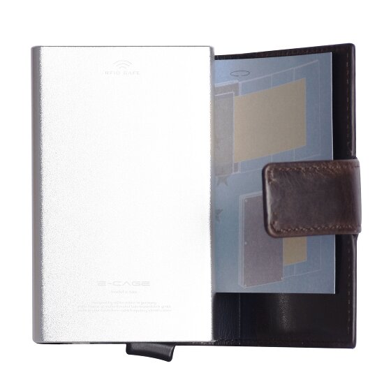 Maître Birkheim C-Two Etui na karty kredytowe Ochrona RFID Skórzany 6.5 cm