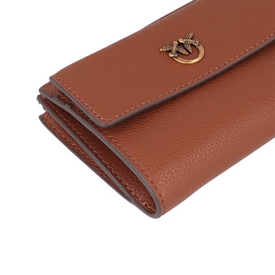 PINKO Compact Portfel Skórzany 12.5 cm