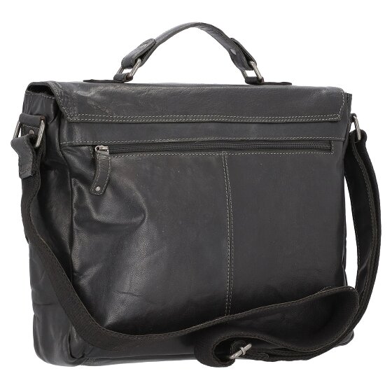 Pride and Soul Baggie Briefcase Leather 35 cm Laptop Compartment