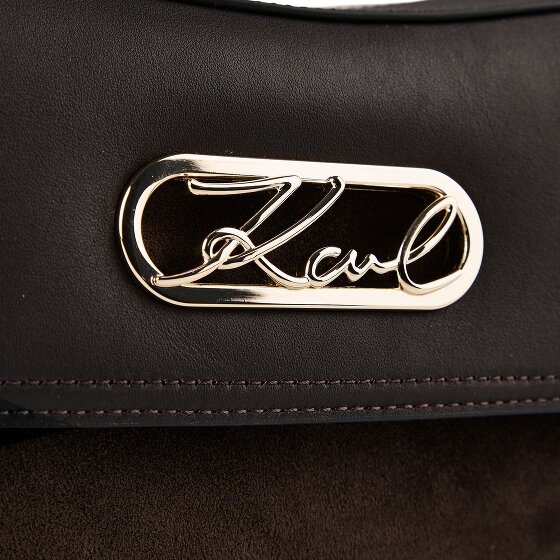Karl Lagerfeld Signature Torba na ramię Skóra 24.5 cm