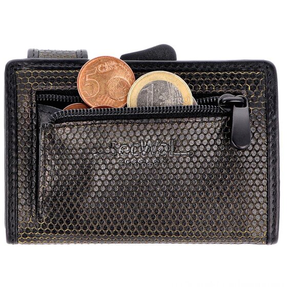 SecWal Etui na kartę kredytową RFID skórzane 7 cm