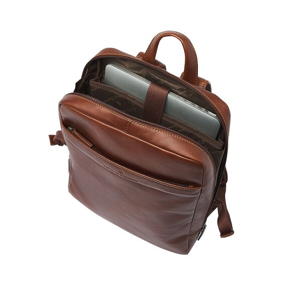 Castelijn & Beerens Plecak Ochrona RFID Skórzany 41 cm Komora na laptopa