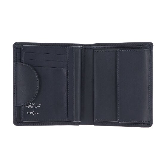 Golden Head Polo Portfel Ochrona RFID Skóra 11 cm