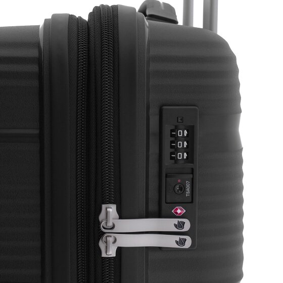 Gladiator 0800 4 kółka Walizka kabinowy 55 cm z plisą rozprężną