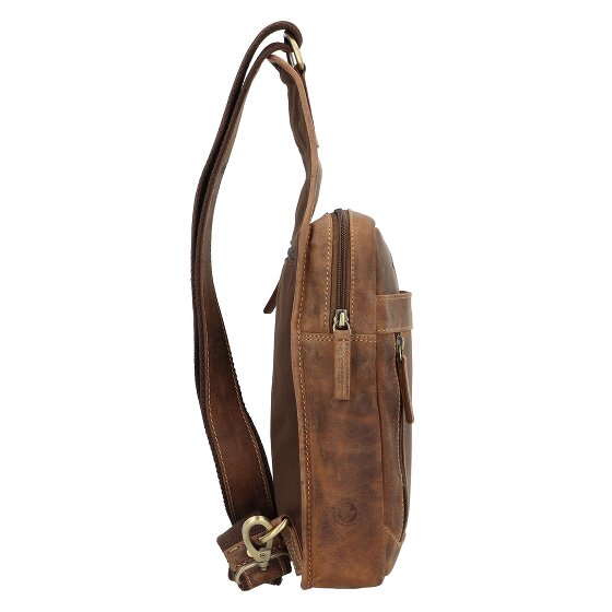 Greenburry Skórzana torba na ramię w stylu vintage 41 cm