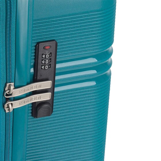 Gabol Saori 4 kółka Zestaw walizek 3-części z plisą rozprężną