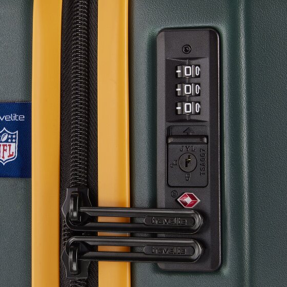Travelite travelite x NFL 4 kółka Zestaw walizek 3-części z funkcją poszerzenia
