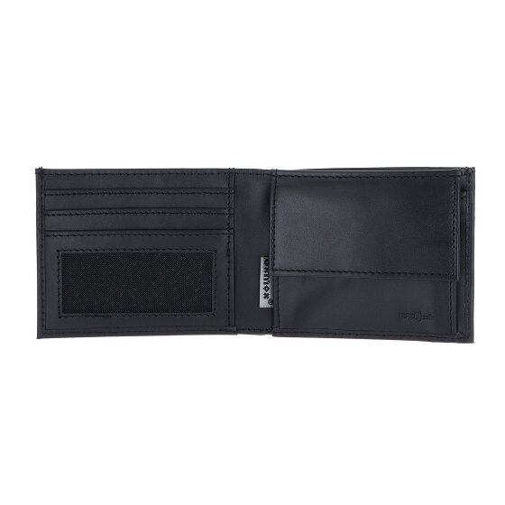 oxmox Leather Portfel Ochrona RFID Skóra 11 cm